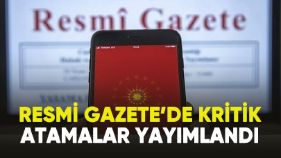 Jandarma Genel Komutanlığı ve Sahil Güvenlik Komutanlığı atamaları Resmi Gazete'de yayımlandı!