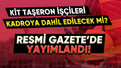 KİT'lerde çalışan işçiler için yeni dönem başlıyor!