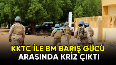 KKTC ile BM Barış Gücü arasında kriz çıktı