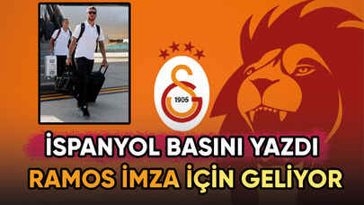 Sergio Ramos İstanbul'a geliyor!