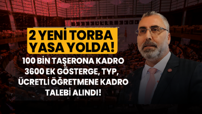 Taşeron, TYP ve Belediye Şirket işçilerine kadro müjdesi!