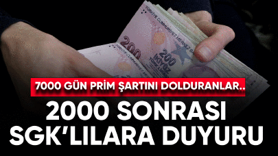 2000 sonrası SGK mağdurları müjdeli haber bekliyor