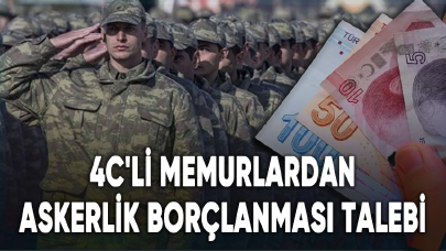 4C'li memurlardan askerlik borçlanması talebi