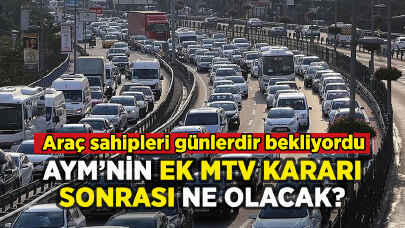 AYM ek MTV kararını verdi: Şimdi ne olacak?