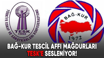 Bağ-Kur tescil affı mağdurları TESK'e sesleniyor!