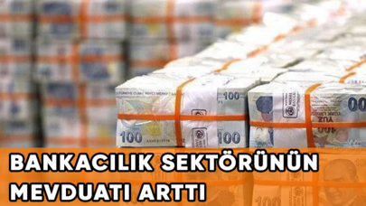 Bankacılık sektörünün mevduatı arttı