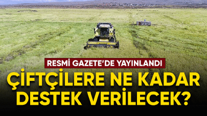 Çiftçilere ne kadar destek verilecek?