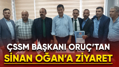 ÇSSM Başkanı Oruç'tan Sinan Oğan'a kanundaki değişikli teklifi