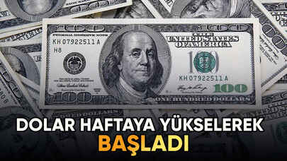 Dolar haftaya yükselerek başladı!