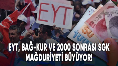 Emeklilik mağduriyeti büyüyor: 5000, ABO, 3600, Bağ-Kur ve 2000 sonrası SGK'lılar...