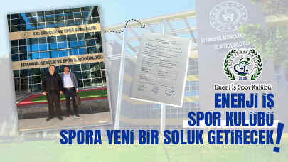 Enerji İş Spor Kulübü spora yeni bir soluk getirecek!