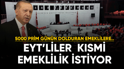 EYT'liler 5000 Prim Gün ve Kısmi Emeklilik hakkı istiyor