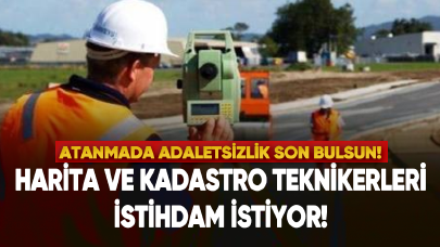 Harita ve Kadastro Teknikerleri İstihdam İstiyor!