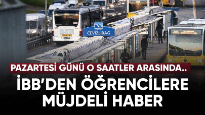 İBB duyurdu! Öğrencilere müjdeli haber