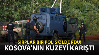 Kosova'nın kuzeyi karıştı ! Sırplar bir polis öldürdü