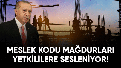 Meslek kodu mağdurları yetkililere sesleniyor