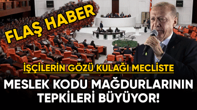 Meslek kodu mağdurlarının tepkileri büyüyor