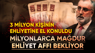 Milyonlarca mağdur ehliyet affı bekliyor