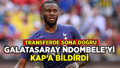 Galatasaray Ndombele ve Davinson Sanchez'i KAP'a bildirdi