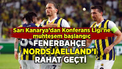 Fenerbahçe Nordsjaelland'ı rahat geçti