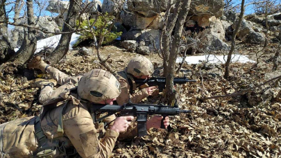 Suriye'nin kuzeyinde 2 PKK'lı terörist etkisiz hale getirildi