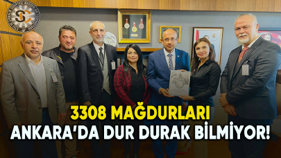 3308 mağdurları Ankara’da dur durak bilmiyor!