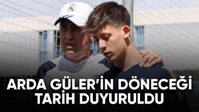 Son dakika! Arda Güler'in döneceği tarih duyuruldu