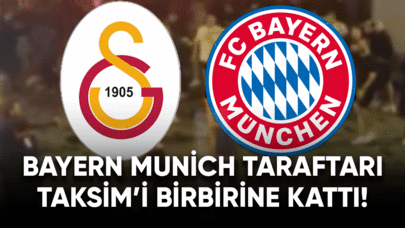 Bayern Munich taraftarı Taksim'i birbirine kattı