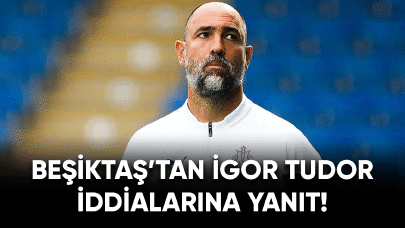 Beşiktaş'tan Tudor iddialarına yanıt