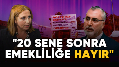 EMADDER Başkanı Uğurlu: "20 sene sonra emekliliğe hayır diyoruz"