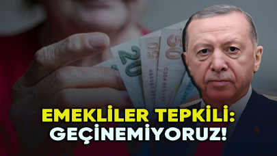 Emekliler tepkili: Geçinemiyoruz!