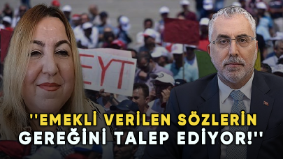 EYT-EF Başkanı Lastikçi Bakan Işıkhan'a seslendi: Emekli verilen sözlerin gereğini talep ediyor!