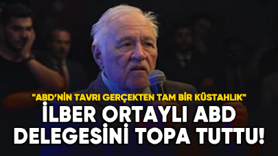 İlber Ortaylı ABD Delegesini ABD delegesini topa tuttu!