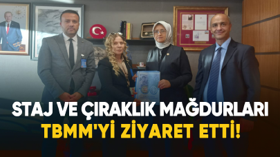 İzmir SÇSM Derneği TBMM'yi ziyaret etti!