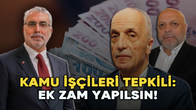 Kamu işçileri tepkili: Ek zam yapılsın!