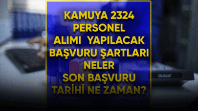 Kamuya çok sayıda personel alımı yapılacak