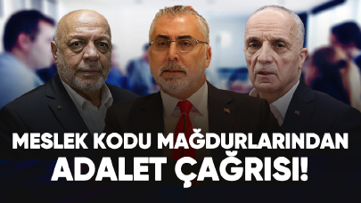 Meslek kodu mağdurlarından adalet çağrısı!