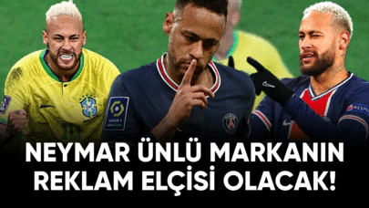 Neymar Ünlü markanın reklam elçisi olacak