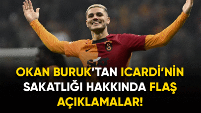 Okan Buruk'tan Icardi'nin sakatlığı hakkında flaş açıklamalar