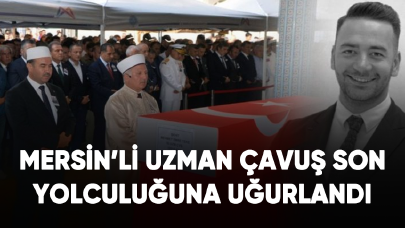 Şehit Uzman Çavuş Mehmet Emre Teke, son yolculuğuna uğurlandı