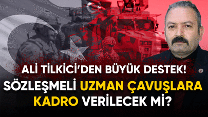 sözleşmeli uzman çavuşlara kadro verilecek mi?