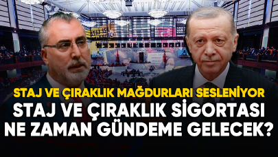 Staj ve çıraklık sigortası ne zaman gündeme gelecek?