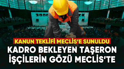 Taşeron işçiler kadro talebini yineledi!