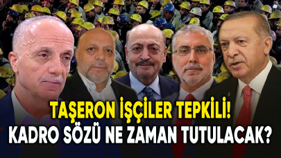 Taşeron işçiler tepkili: Kadro sözü ne zaman tutulacak?