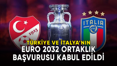 Türkiye ve İtalya'nın EURO 2032 ortaklık başvurusu kabul edildi