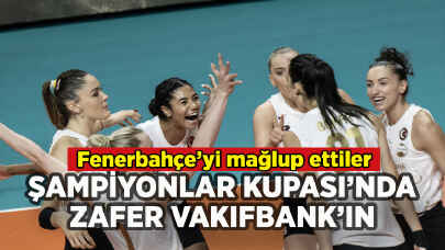 Vakıfbank Şampiyonlar Kupası'nın sahibi oldu