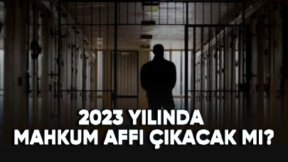 2023 mahkum affı çıkacak mı?