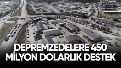 50 milyon dolarlık finansman desteği depremzedelerin hesabına aktarılmaya başlandı