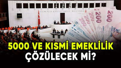 5000 ve kısmi emeklilik çözülecek mi?