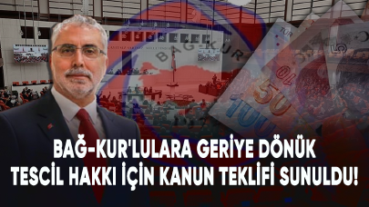 Bağ-Kur'lulara geriye dönük tescil hakkı için kanun teklifi sunuldu!